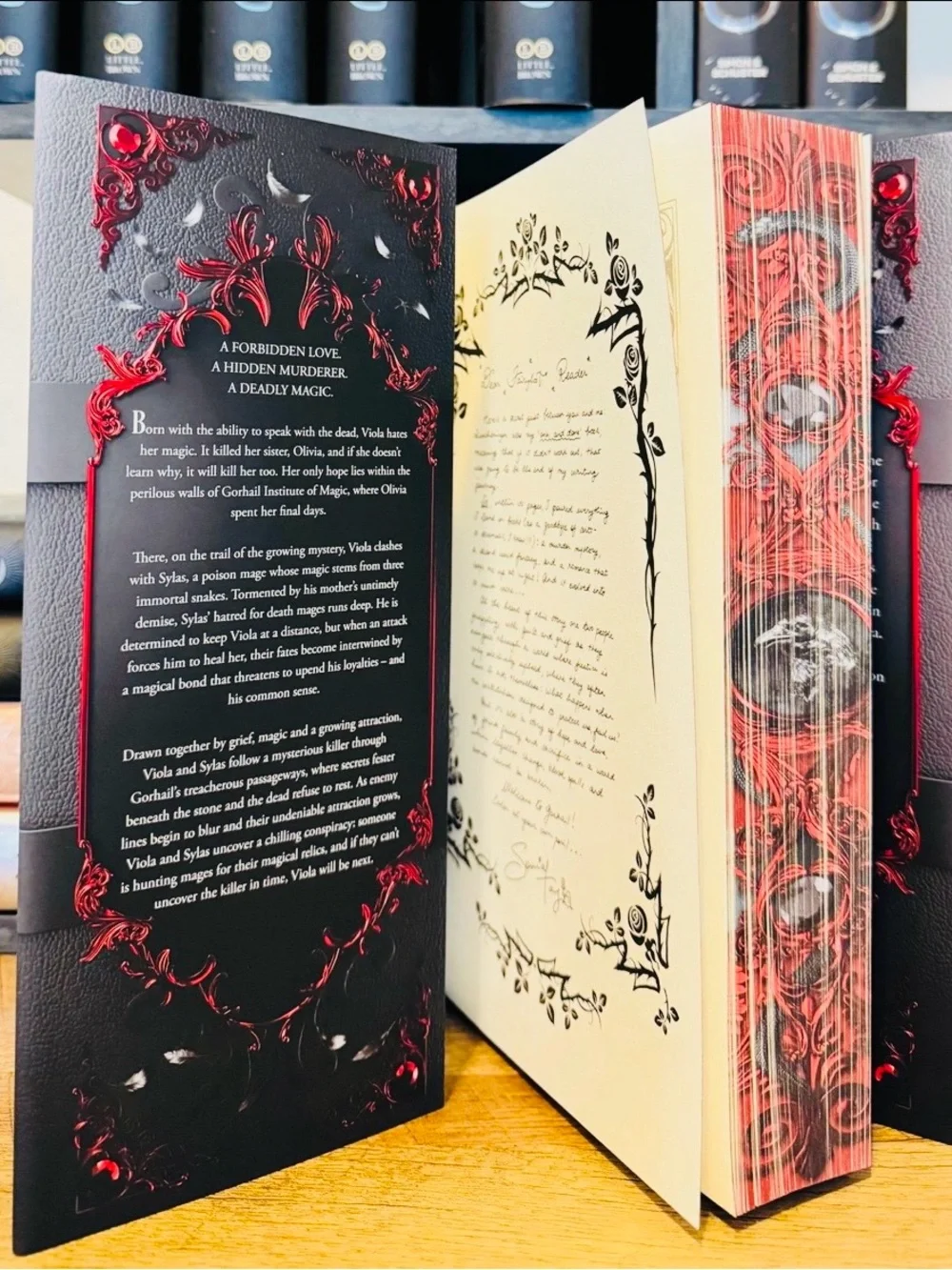 Fairyloot Exclusive Edition Deathbringer by Sonia Tagliareni